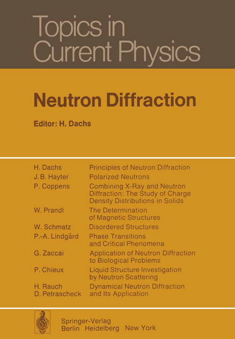 Neutron Diffraction - 