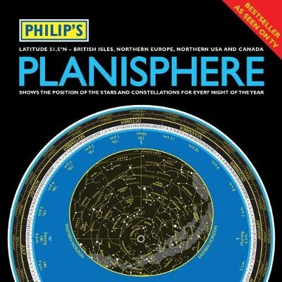 Philip's Planisphere (Latitude 51.5 North) 2012 -  Philip's Maps