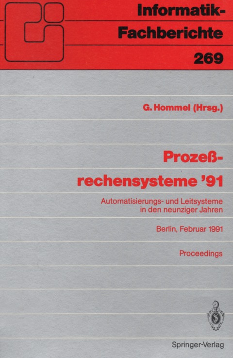 Prozeßrechensysteme ’91 - 