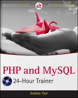 PHP and MySQL 24-Hour Trainer - Andrea Tarr