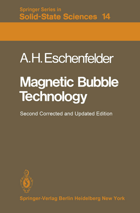 Magnetic Bubble Technology - A. H. Eschenfelder