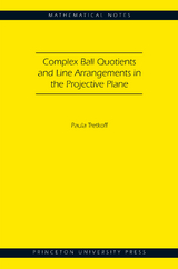 Complex Ball Quotients and Line Arrangements in the Projective Plane - Paula Tretkoff