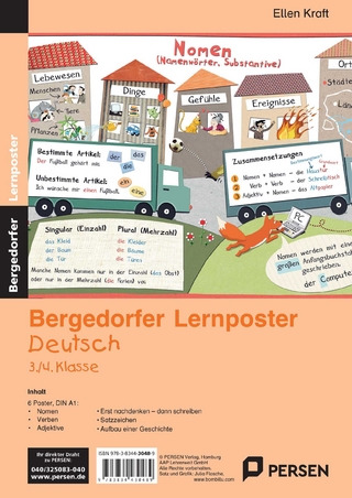 Lernposter Deutsch 3./4.Klasse - Ellen Kraft