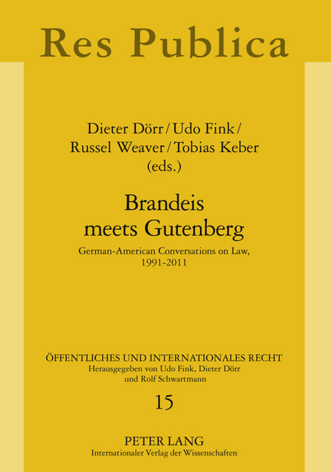 Brandeis meets Gutenberg - 