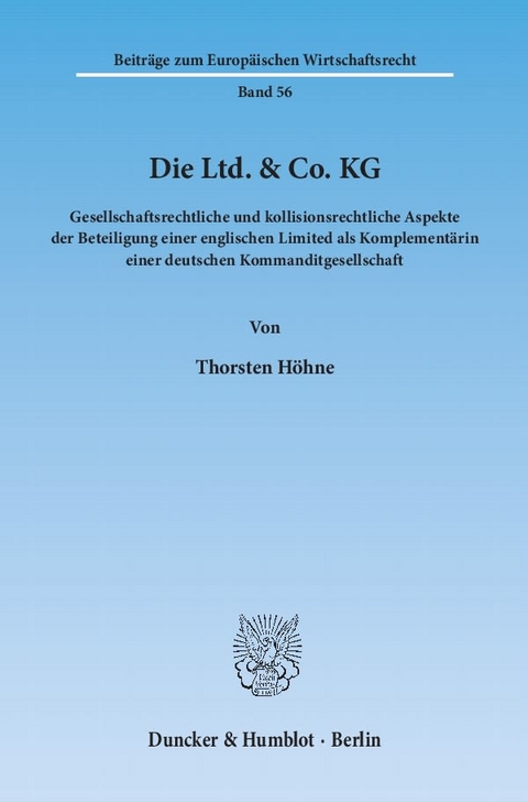 Die Ltd. & Co. KG. - Thorsten Höhne