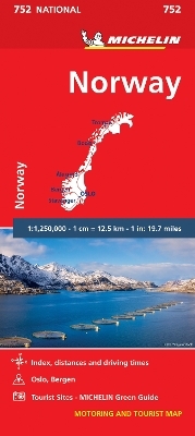 Norway - Michelin National Map 752