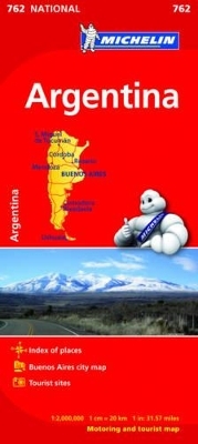 Argentina Map -  Michelin