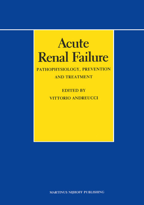 Acute Renal Failure - 