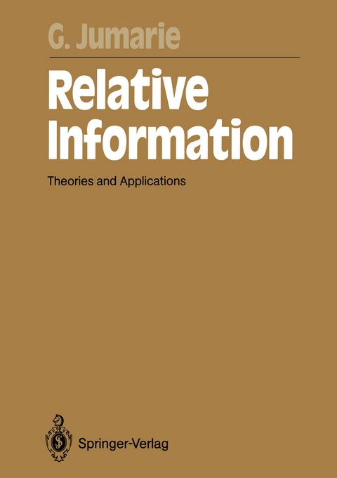 Relative Information - Guy Jumarie