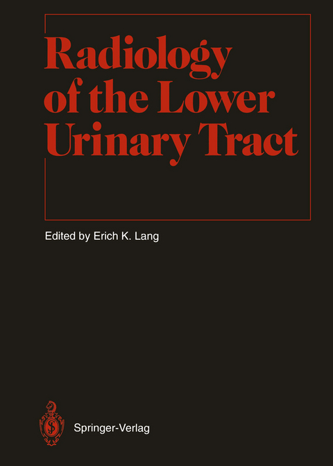 Radiology of the Lower Urinary Tract - 