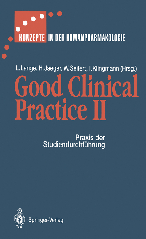 Good Clinical Practice II - 