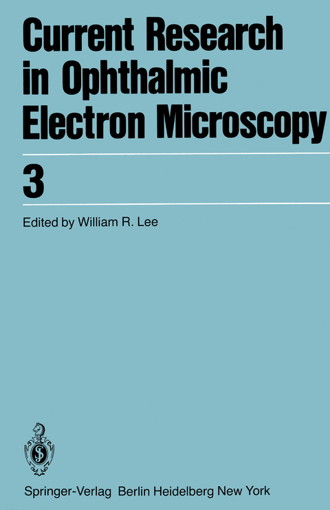 Current Research in Ophthalmic Electron Microscopy - 