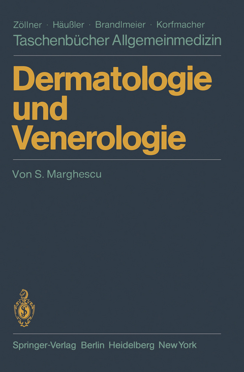 Dermatologie und Venerologie - S. Marghescu