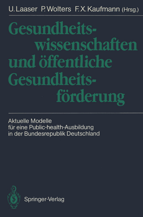 Gesundheitswissenschaften und öffentliche Gesundheitsförderung - 