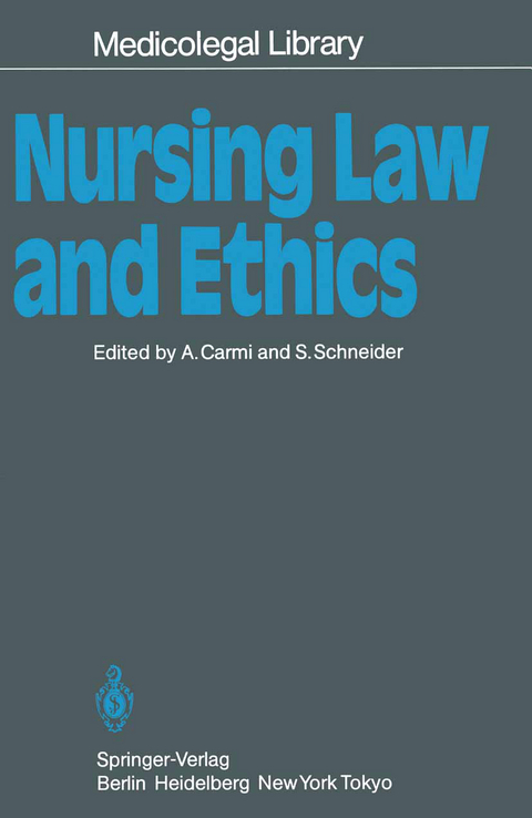 Nursing Law and Ethics - 