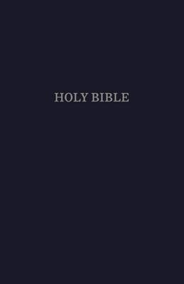 KJV, Pew Bible, Hardcover, Blue, Red Letter, Comfort Print -  Zondervan