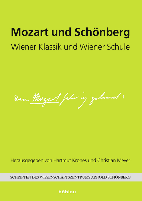 Mozart und Schönberg - 