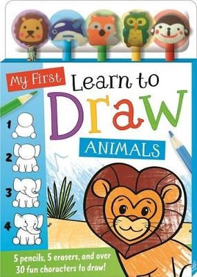 My First Learn to Draw Animals 5-Pencil Set - Hinkler Pty Ltd