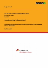 Crowdinvesting in Deutschland - Benjamin Koch