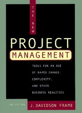 The New Project Management - J. Davidson Frame