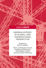 German History in Global and Transnational Perspective - 