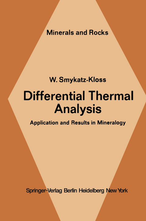 Differential Thermal Analysis - W. Smykatz-Kloss