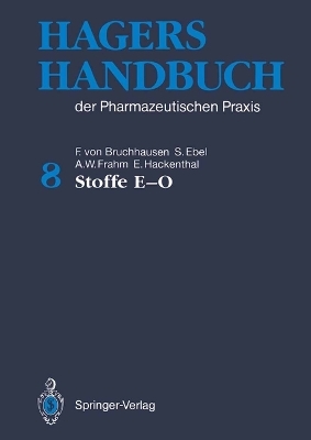 Handbuch der Pharmazeutischen Praxis -  Hager