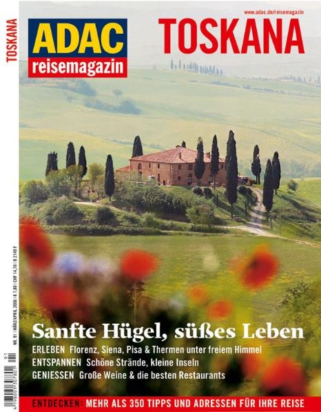 ADAC reisemagazin Toskana