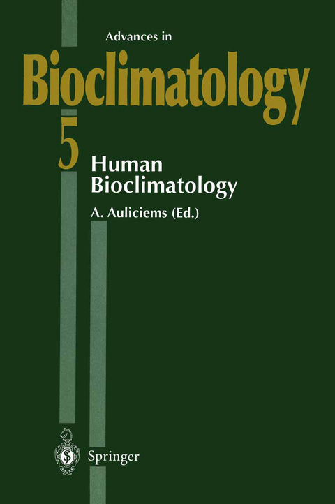 Human Bioclimatology - 