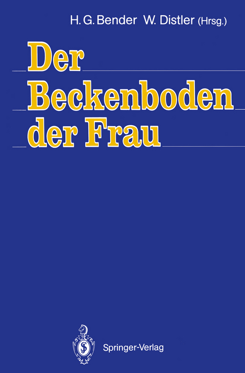 Der Beckenboden der Frau - 