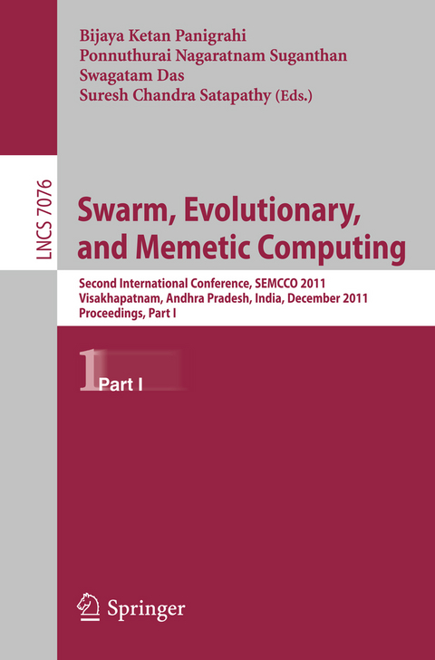 Swarm, Evolutionary, and Memetic Computing - 