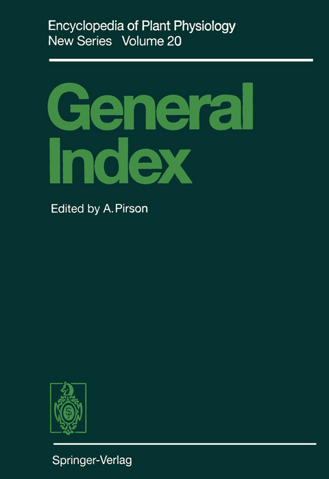 General Index - 