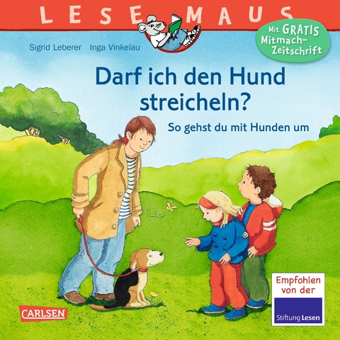 LESEMAUS 135: Darf ich den Hund streicheln? - So gehst du mit Hunden um - Inga Vinkelau