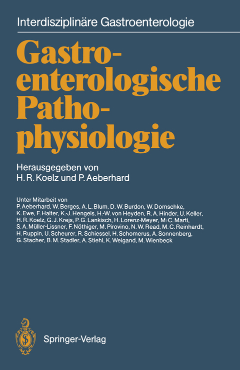 Gastroenterologische Pathophysiologie - 