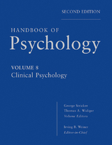 Handbook of Psychology, Clinical Psychology -  George Stricker,  Irving B. Weiner,  Thomas A. Widiger