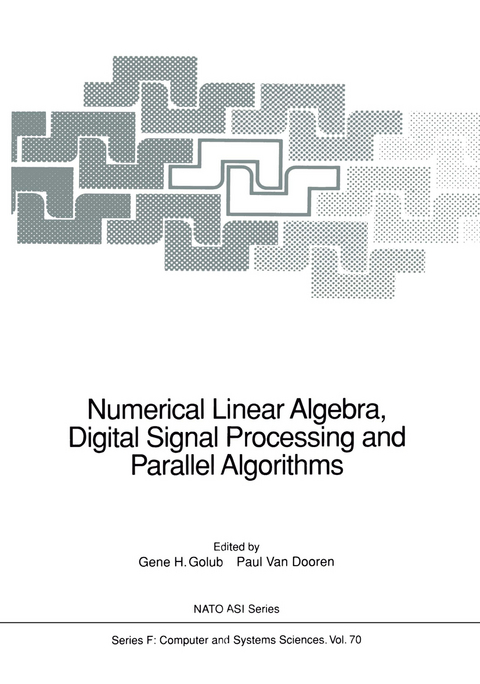 Numerical Linear Algebra, Digital Signal Processing and Parallel Algorithms - 