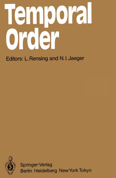 Temporal Order - 