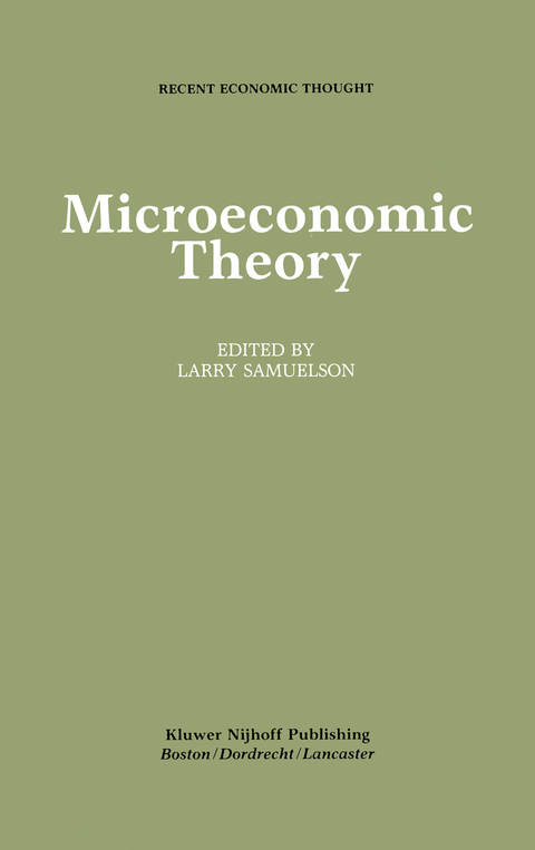 Microeconomic Theory - 