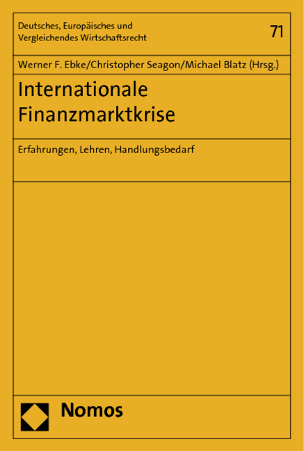 Internationale Finanzmarktkrise - 