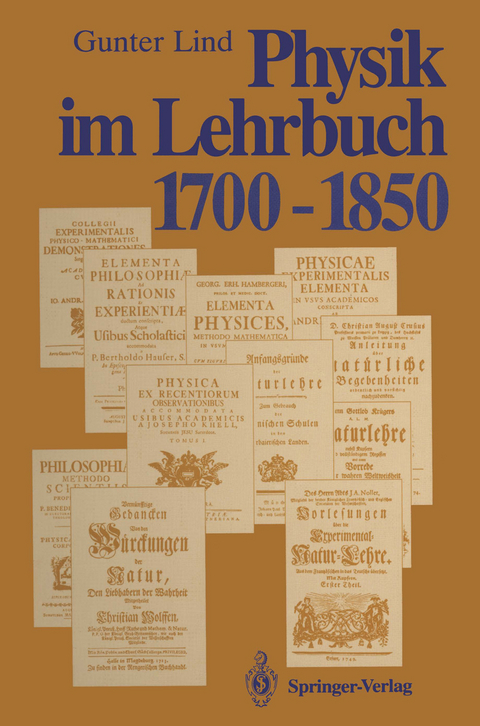 Physik im Lehrbuch 1700–1850 - Gunter Lind