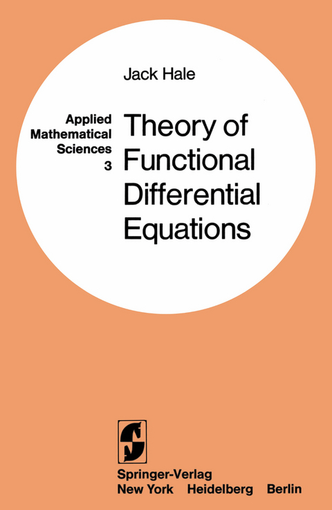 Theory of Functional Differential Equations - Jack K. Hale