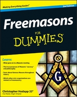 Freemasons For Dummies - Christopher Hodapp