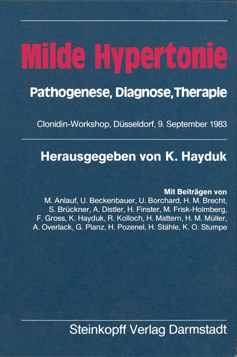 Milde Hypertonie - 