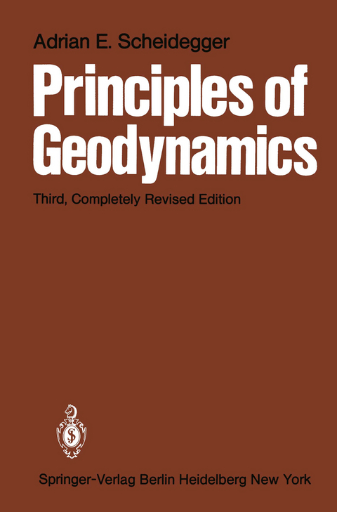 Principles of Geodynamics - A.E. Scheidegger