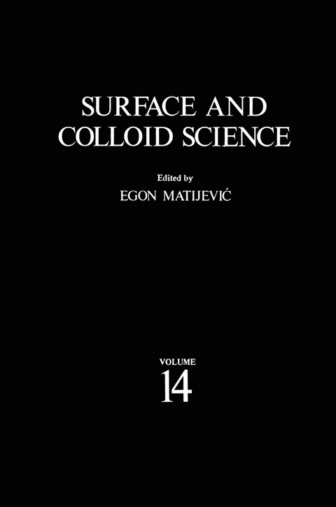 Surface and Colloid Science - 