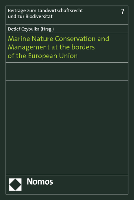 Marine Nature Conservation and Management at the borders of the European Union - 