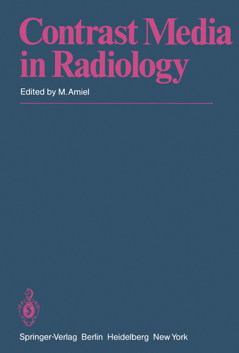 Contrast Media in Radiology - 