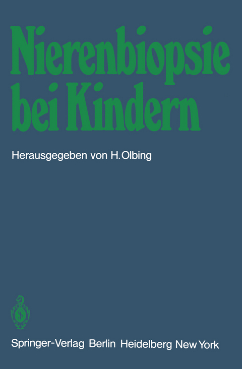 Nierenbiopsie bei Kindern - 