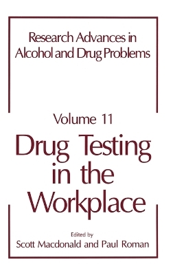 Research Advances in Alcohol and Drug Problems - 