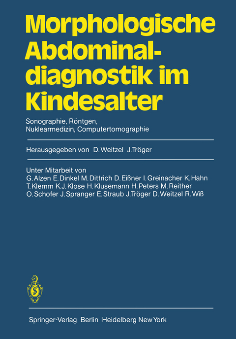 Morphologische Abdominaldiagnostik im Kindesalter - 